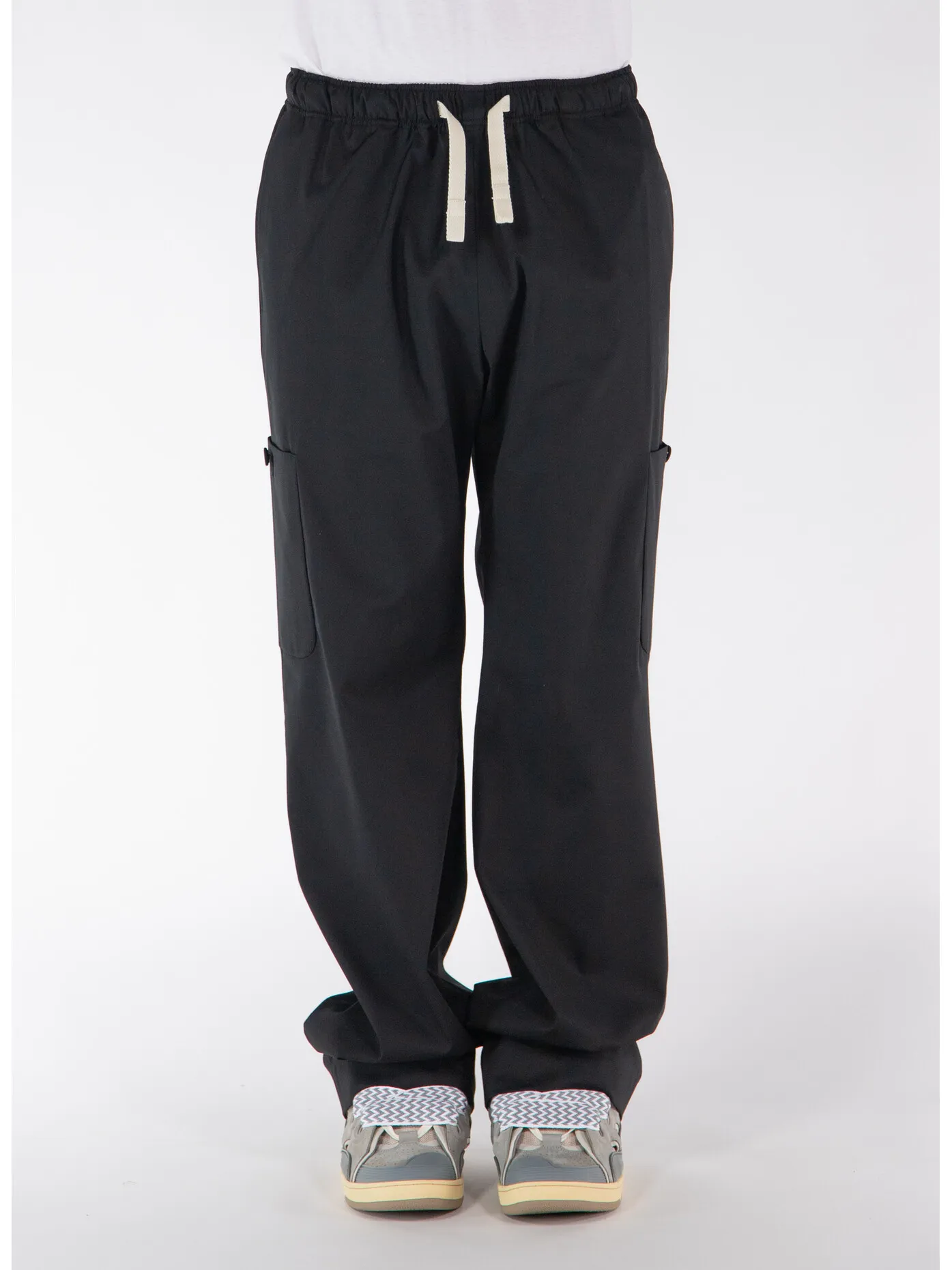     -PALM ANGELS    -PANTALONE MONOGRAM LOOSE-