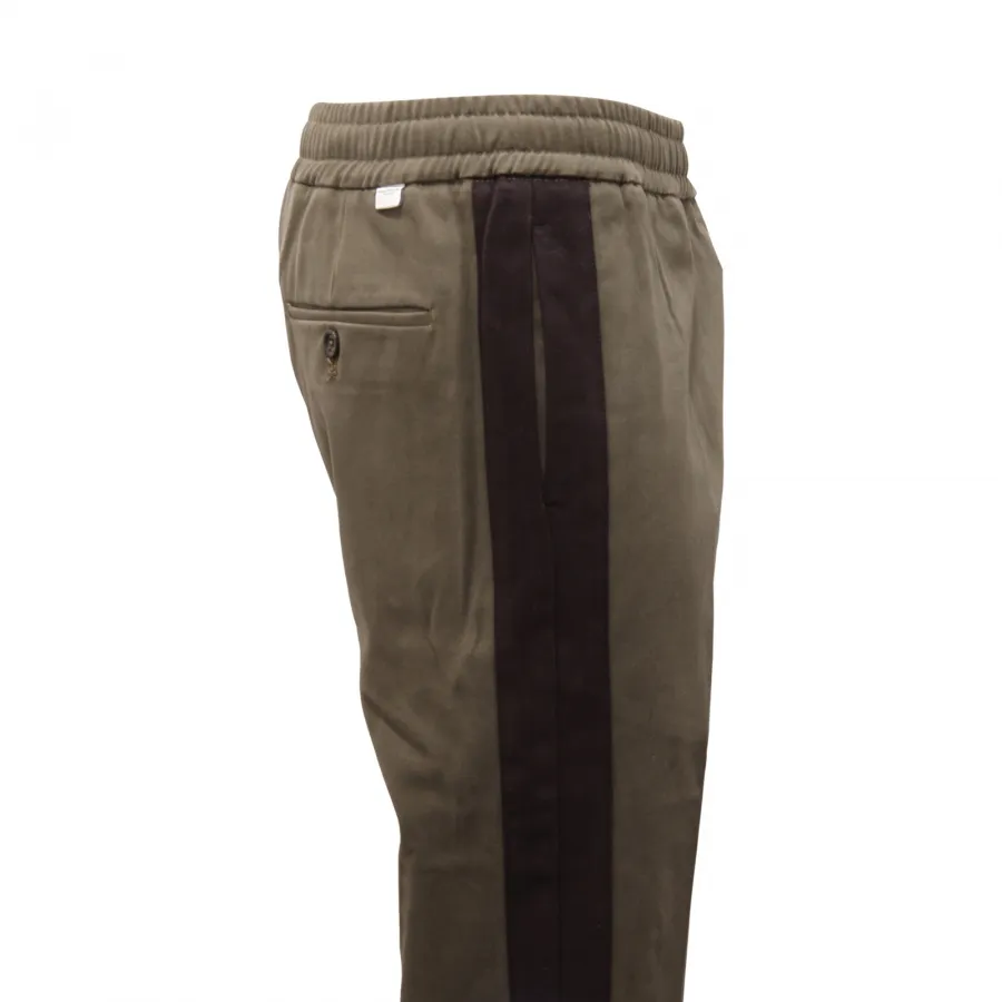 1605AR pantalone uomo PAOLO PECORA man trousers green 