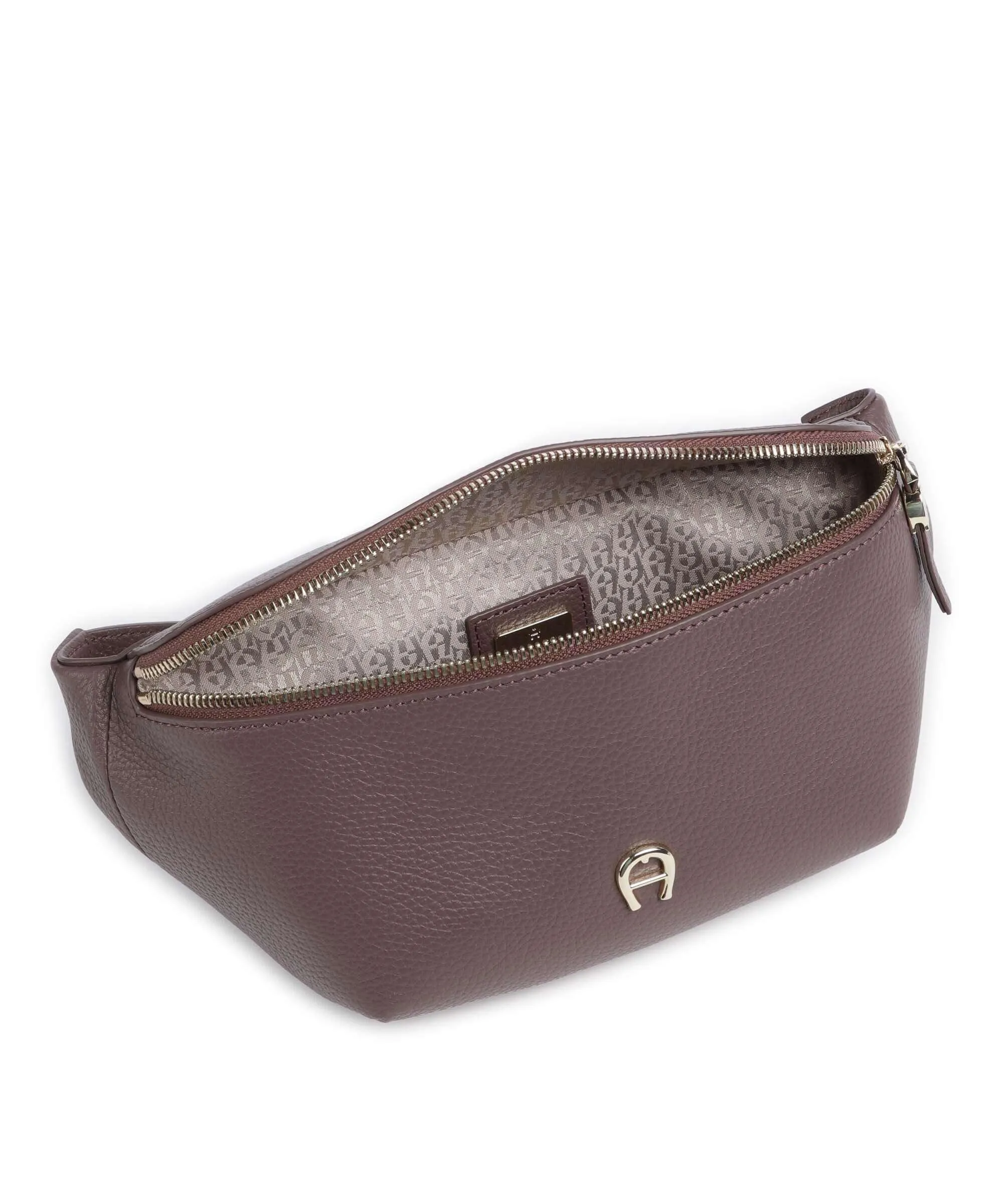  Aigner Fashion Marsupio pelle di vacchetta grana marrone  