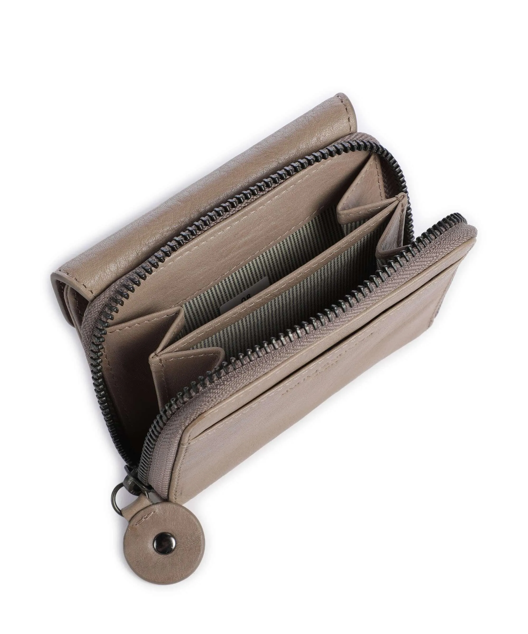  Aunts & Uncles Grandma's Luxury Club Judy RFID Portafoglio pelle di vacchetta finemente grana beige  