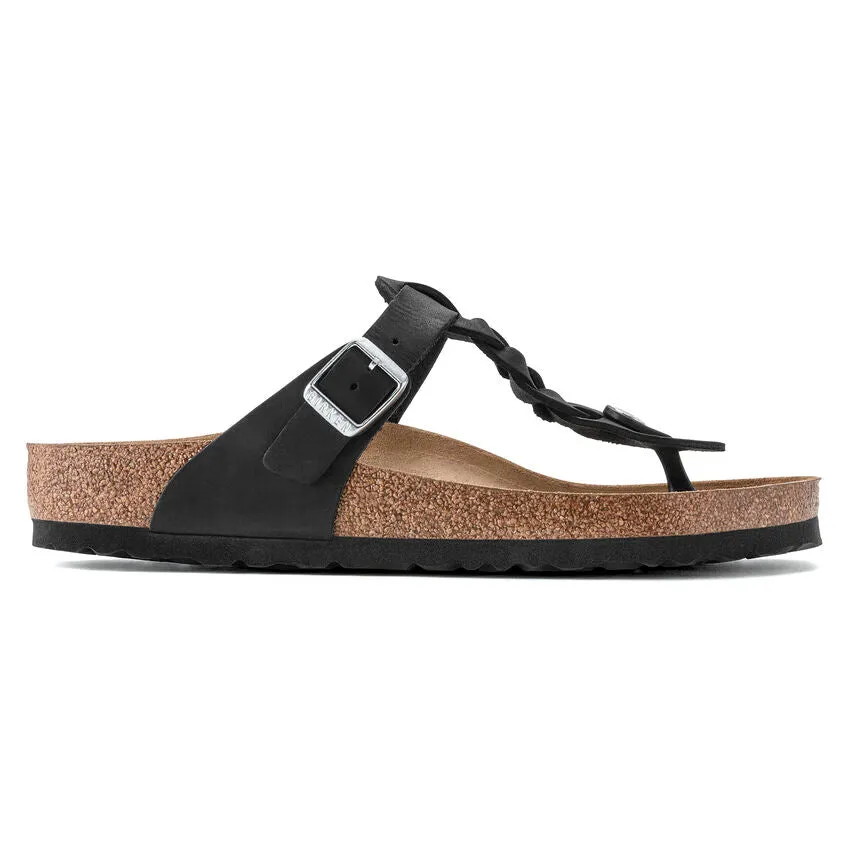 Birkenstock Sandalo Donna Gizeh Braided Nero