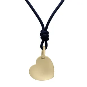 Ciondolo cuore in oro giallo