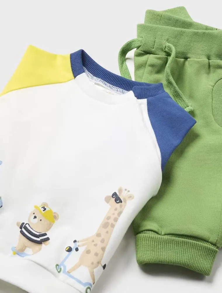 Completo 2 Pezzi Newborn - Bianco