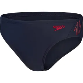 Costume Sportivo SPEEDO Bambino hyper boom logo splice Blu