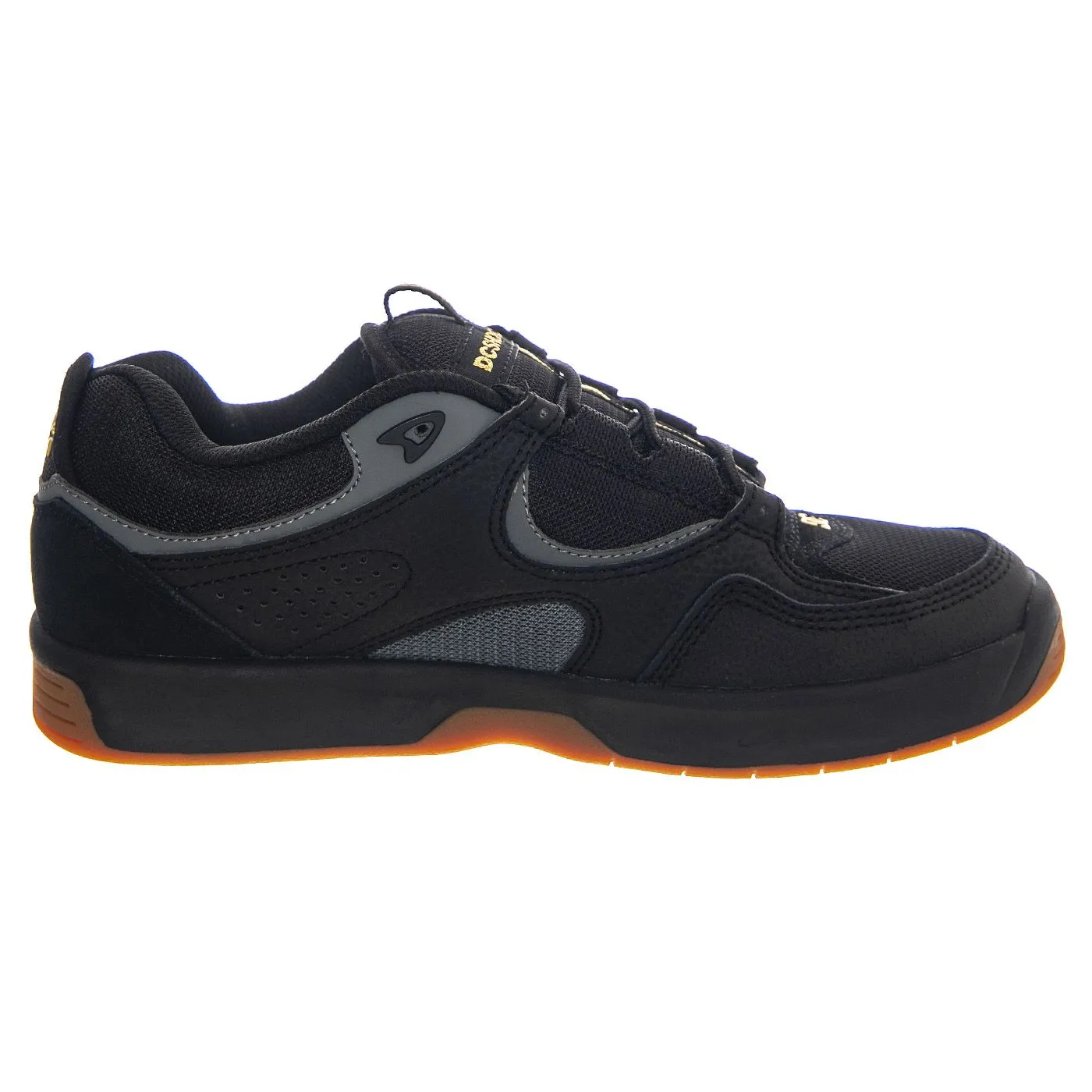 DC Kalynx Zero Black Gold Shoes - Scarpe Profilo Basso Uomo Nere    