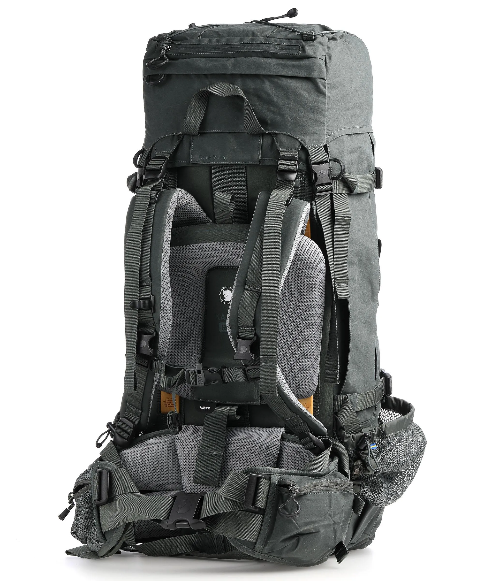  Fjällräven Kajka 65 Zaino da trekking poliestere, vinylon verde  