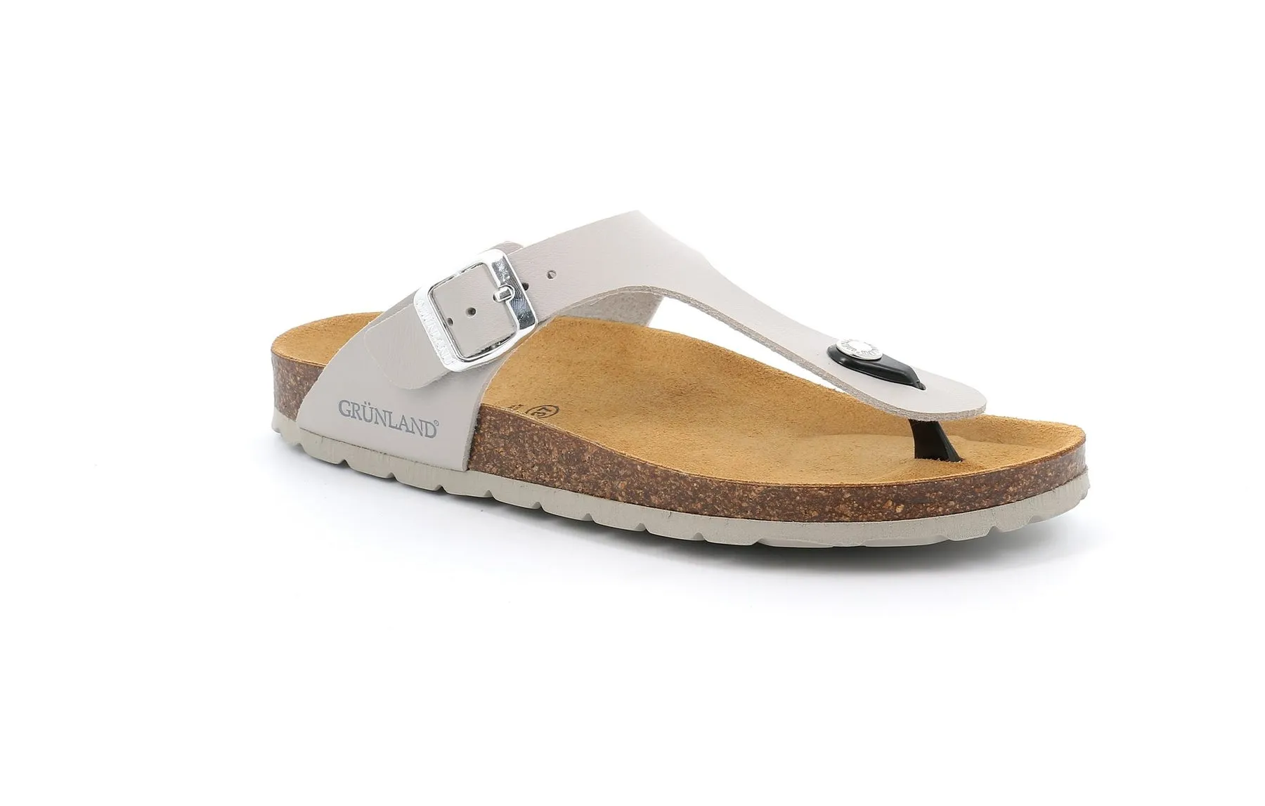 GRUNLAND Sandalo Basso Donna - CC4015 Perla  