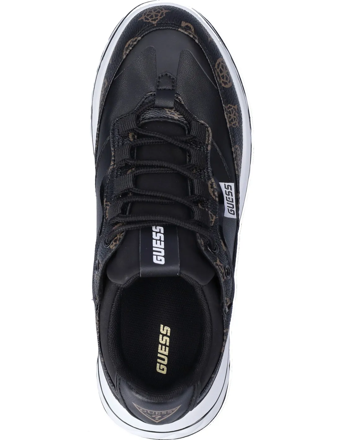 Guess donna sneakers brown-ocr