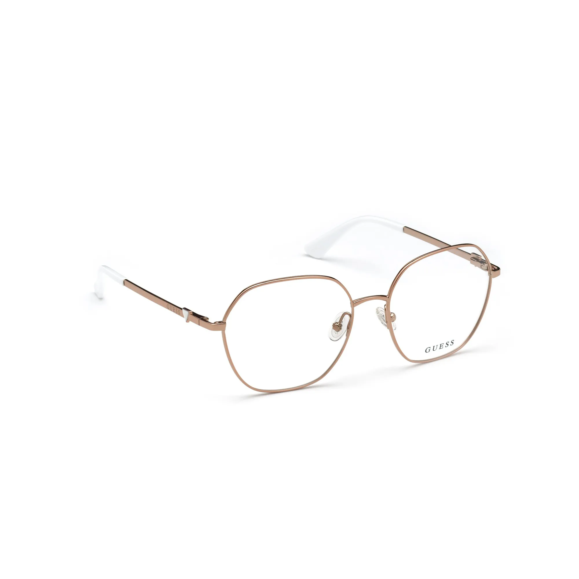   Guess GU 2780 - 028 Oro Rosa Lucido | Occhiale Da Vista Donna 