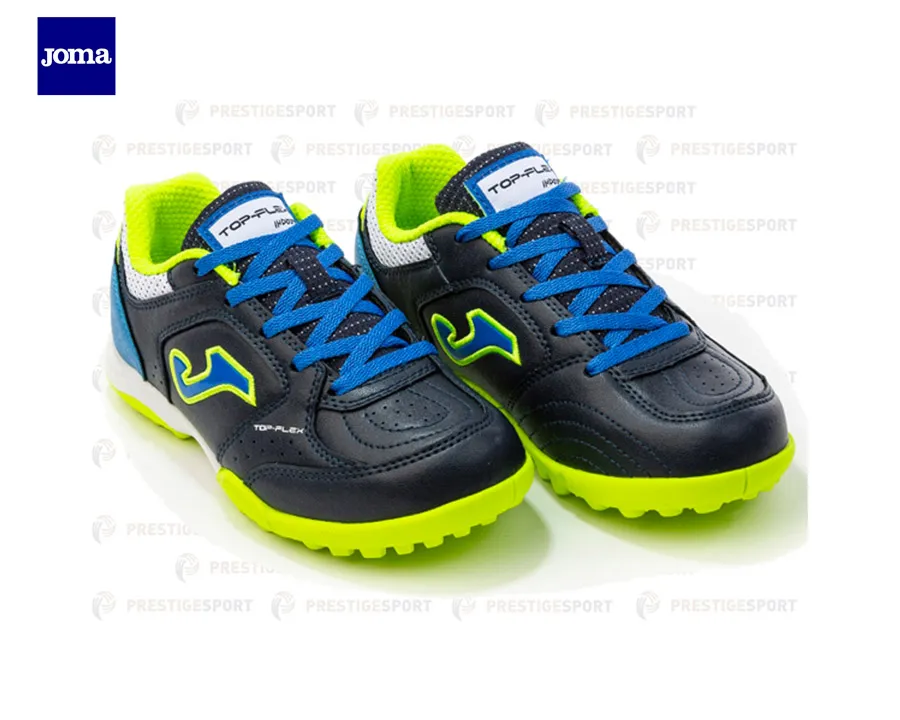 JOMA TOP FLEX JUNIOR 2003 BLU-AZZURRO SCARPA CALCIO A 5 BAMBINO