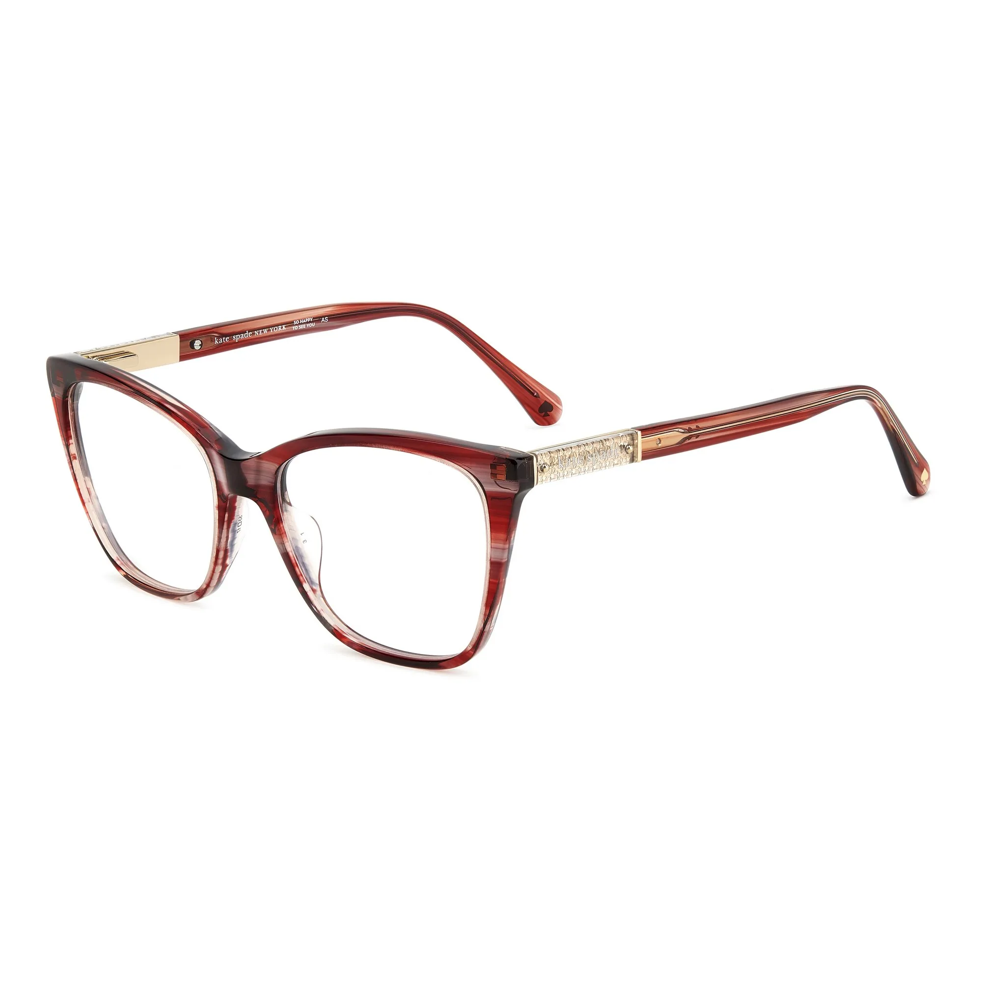   Kate Spade CLIO/G - 1ZX Corno Rosa | Occhiale Da Vista Donna 