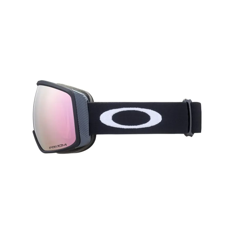 Maschera Oakley Flight Tracker M (nero opaco - Prizm Rose Gold irridium)