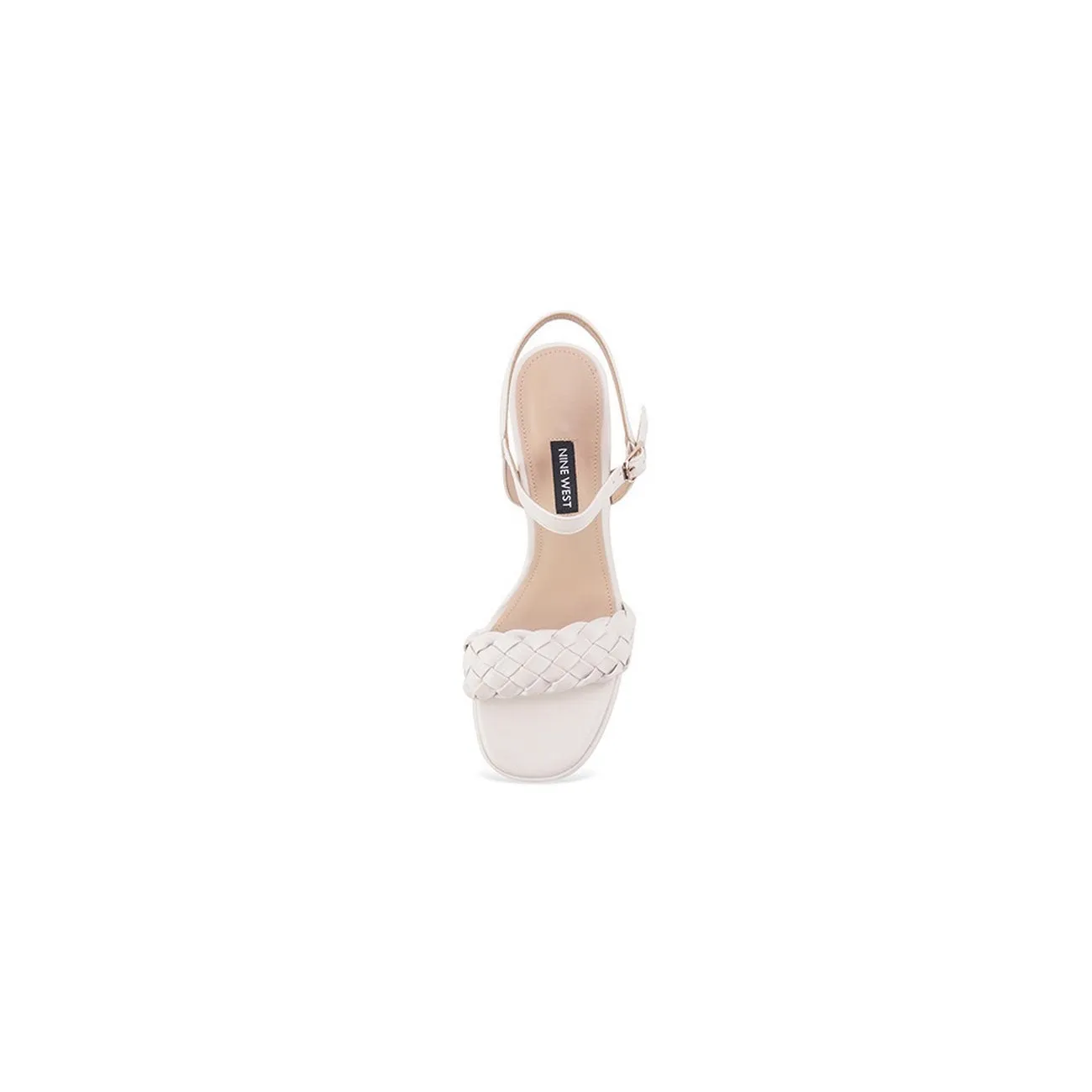 NINE WEST Sandalo Con Zeppa Donna - 101484357S16 Bianco  