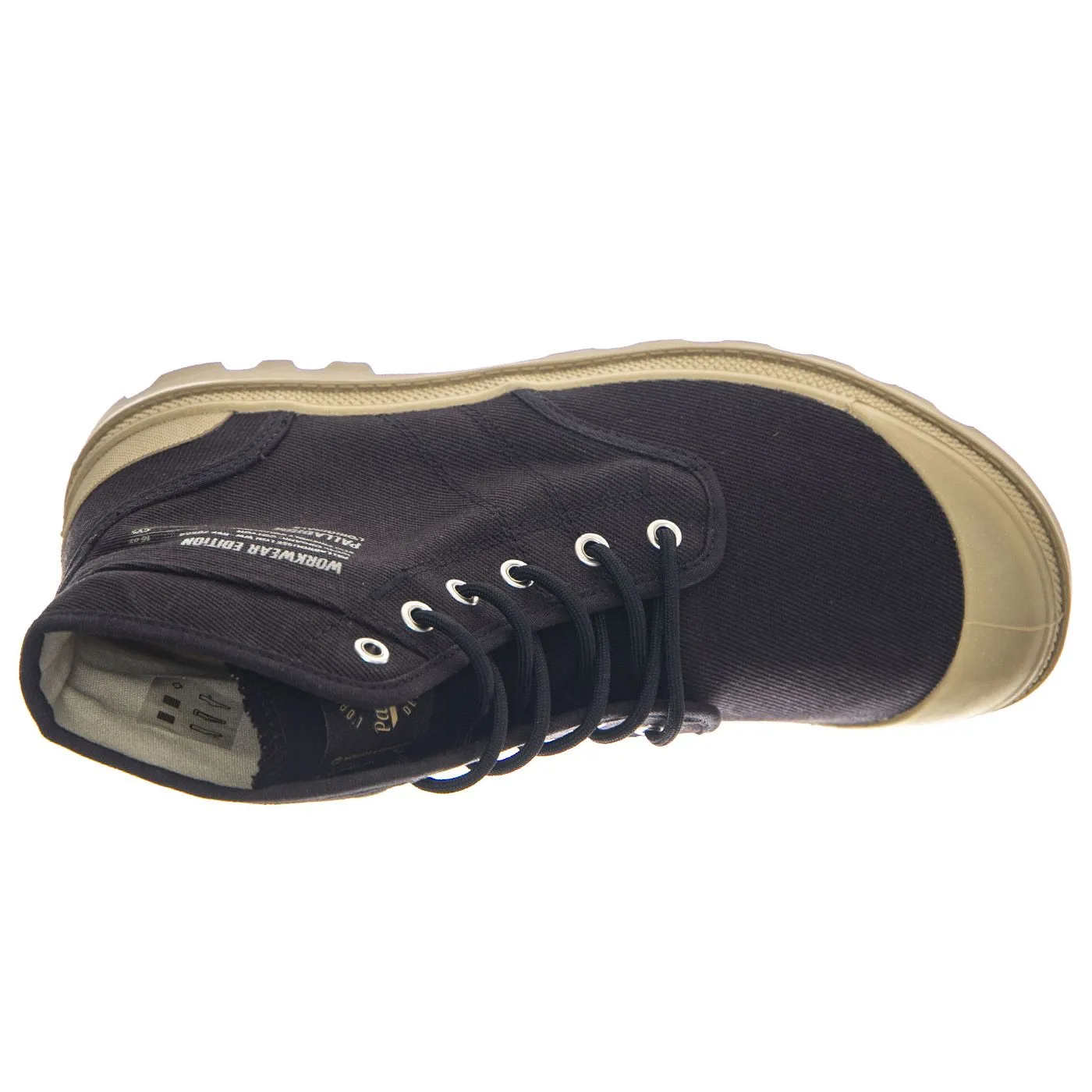 PALLADIUM Pallabrousse WW Black - Scarpe Profilo Alto Uomo Nere    