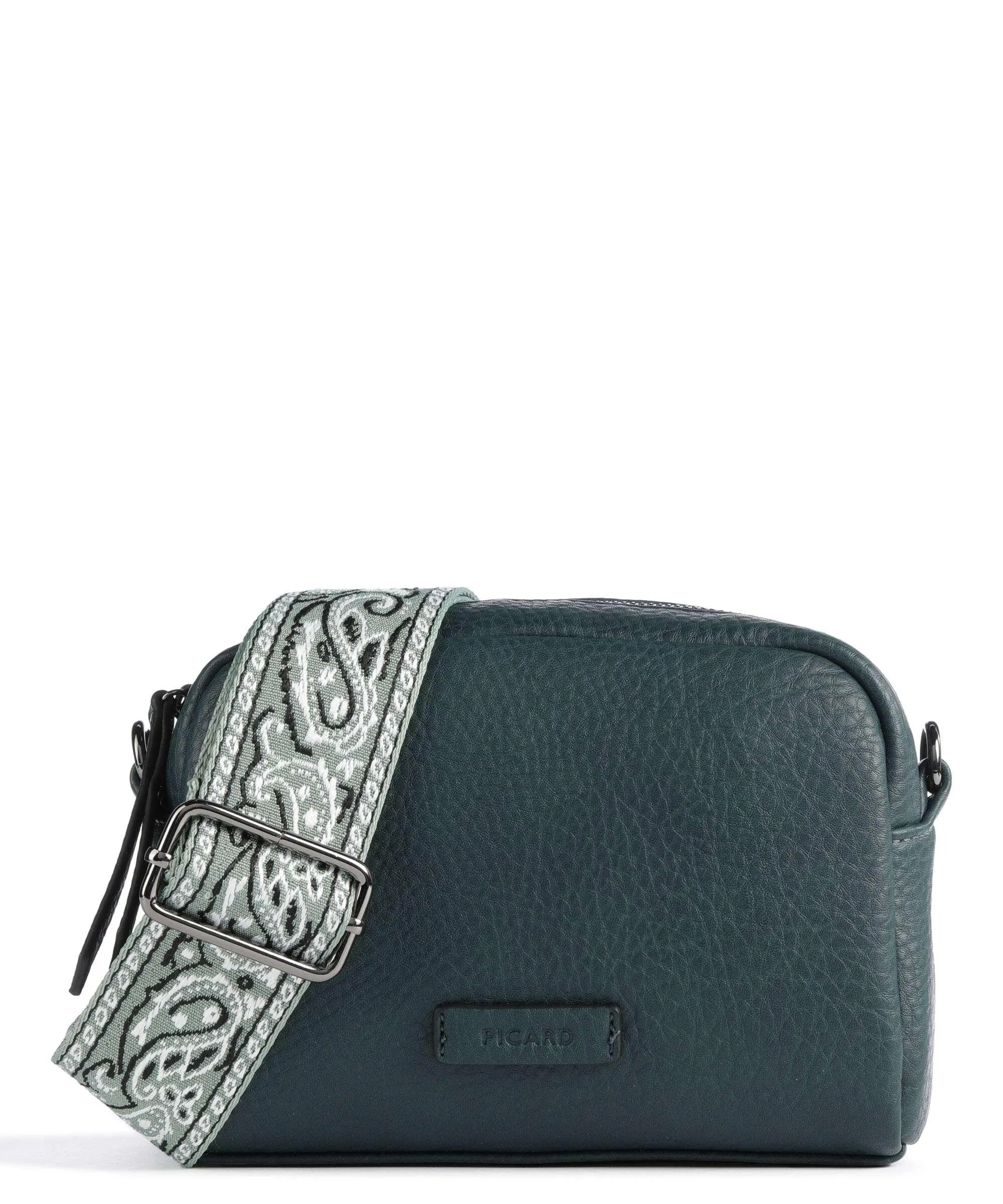  Picard Arizona Borsa a tracolla pelle sintetica verde scuro  