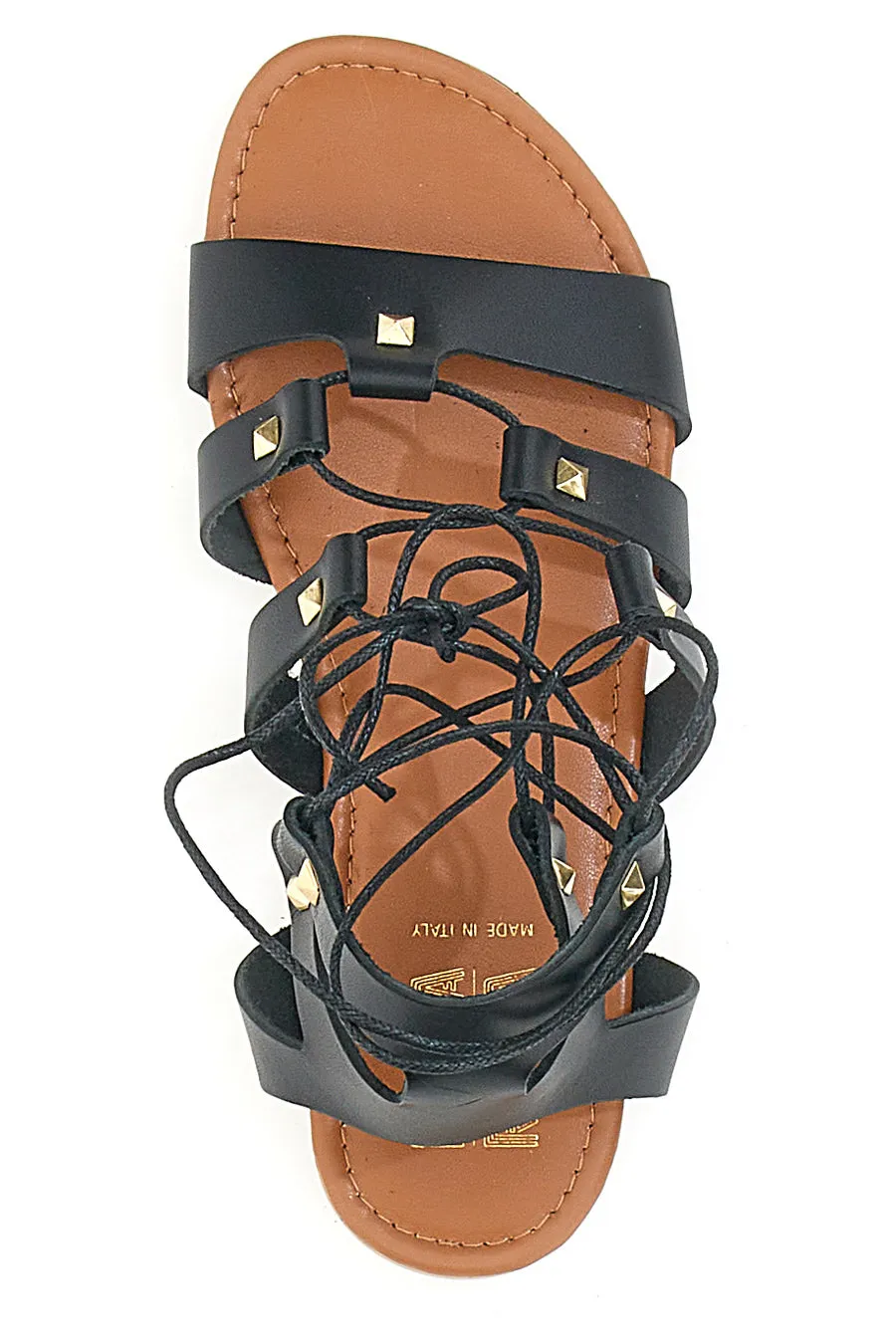   PRIMA RIGA Sandali Lace-Up Prima Riga 405 Neri