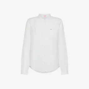 SHIRT KOREA LINEN L/S BIANCO PANNA