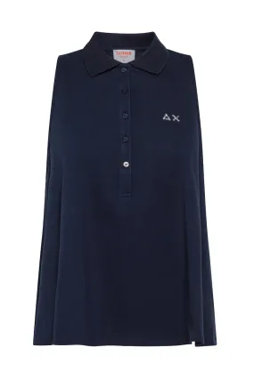 SUN 68 Top polo in piquet