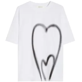T-Shirt Luis con stampa a cuore 