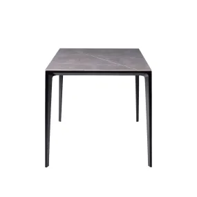 Tavolo grigio da interno ed esterno 80x73,6x80 cm - In Out 