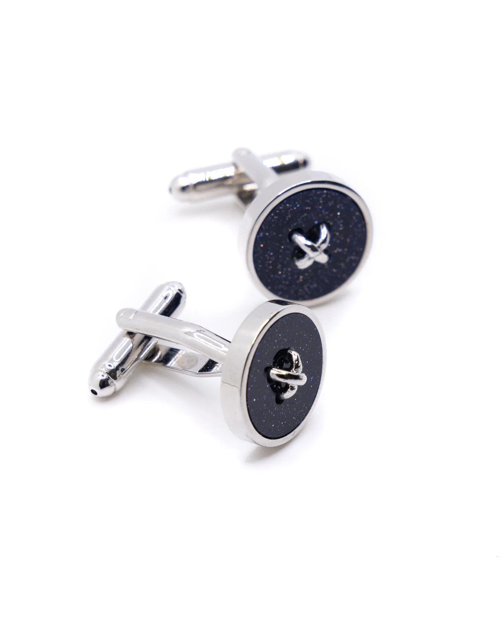 Torelli - gemelli color argento e blu