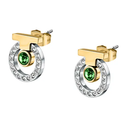 TRUSSARDI T-LOGO EARRINGS - TJAXC61