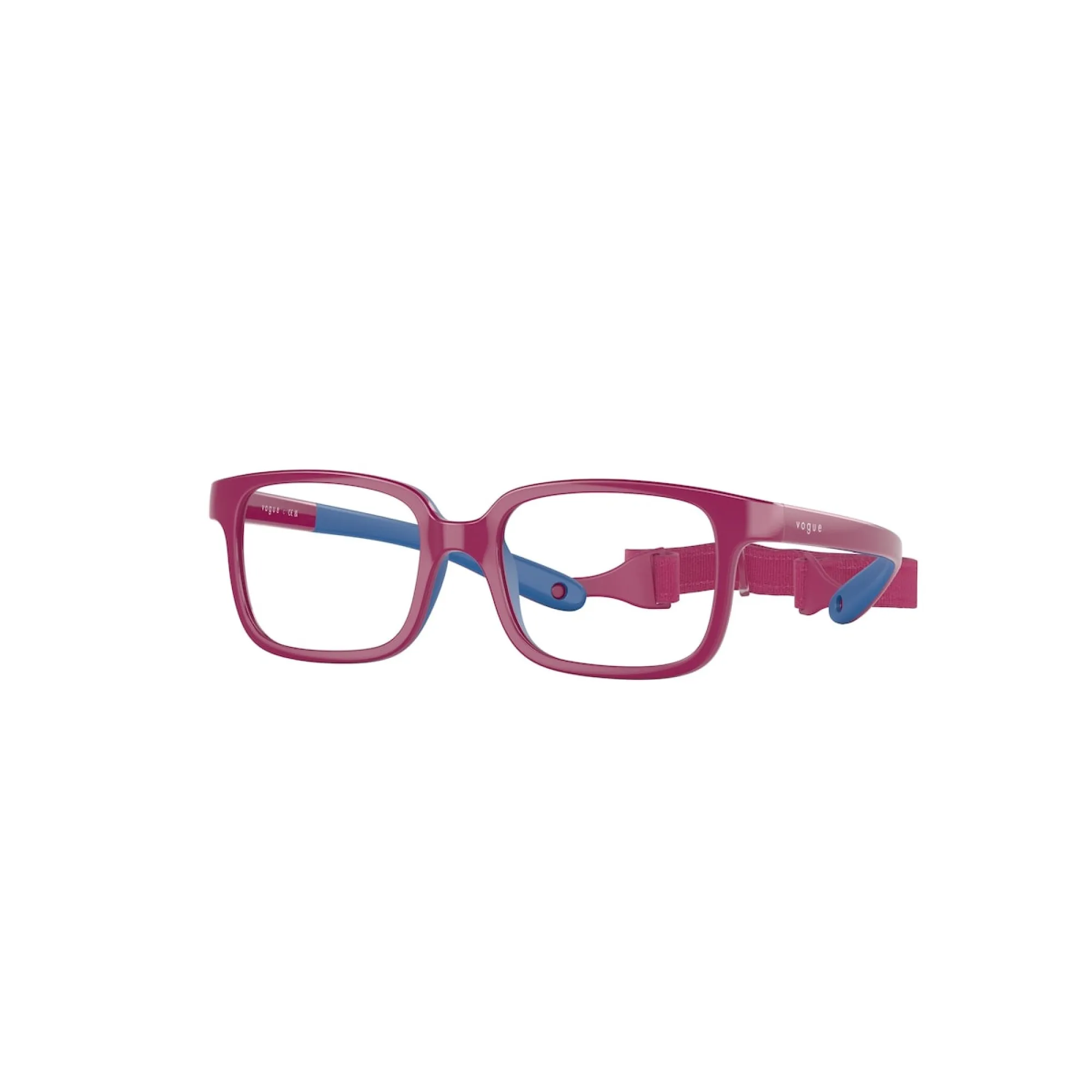   Vogue VY 2016 - 2568 Rosa Su Gomma Azzurra | Occhiale Da Vista Bambino Unisex 